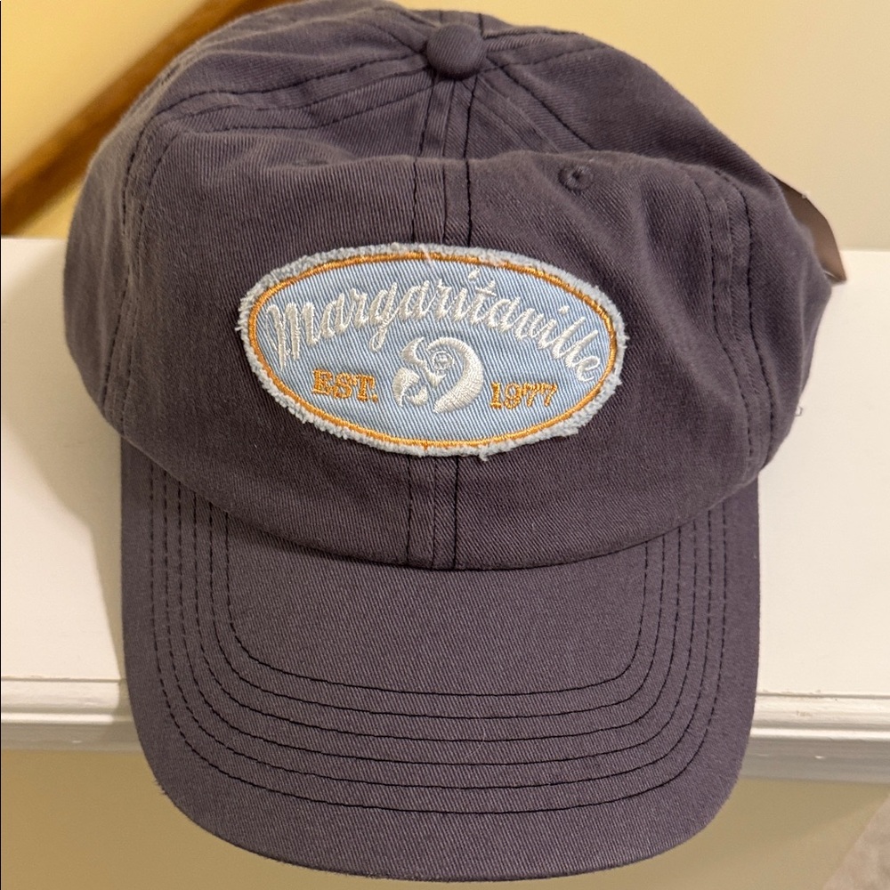 Margaritaville Charcoal Cap with Embroidered Patch